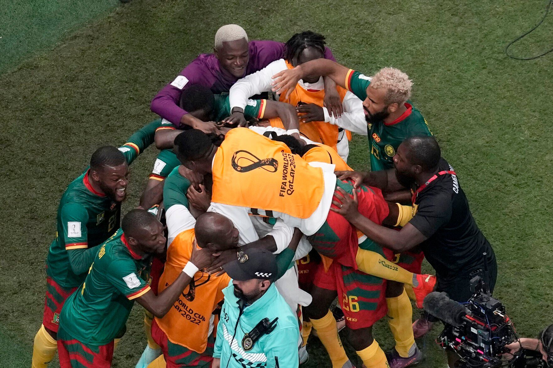 APTOPIX WCup Cameroon Brazil Soccer